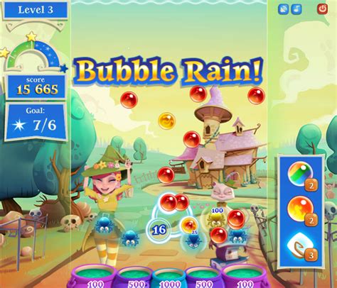 Upgrading Your Wand and Boosts in Bubble Witch Adventure App